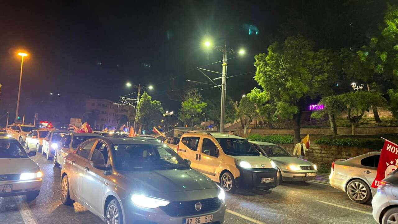 Galatasaray şampiyon oldu, Konya’da taraftarlar sokağa döküldü 13